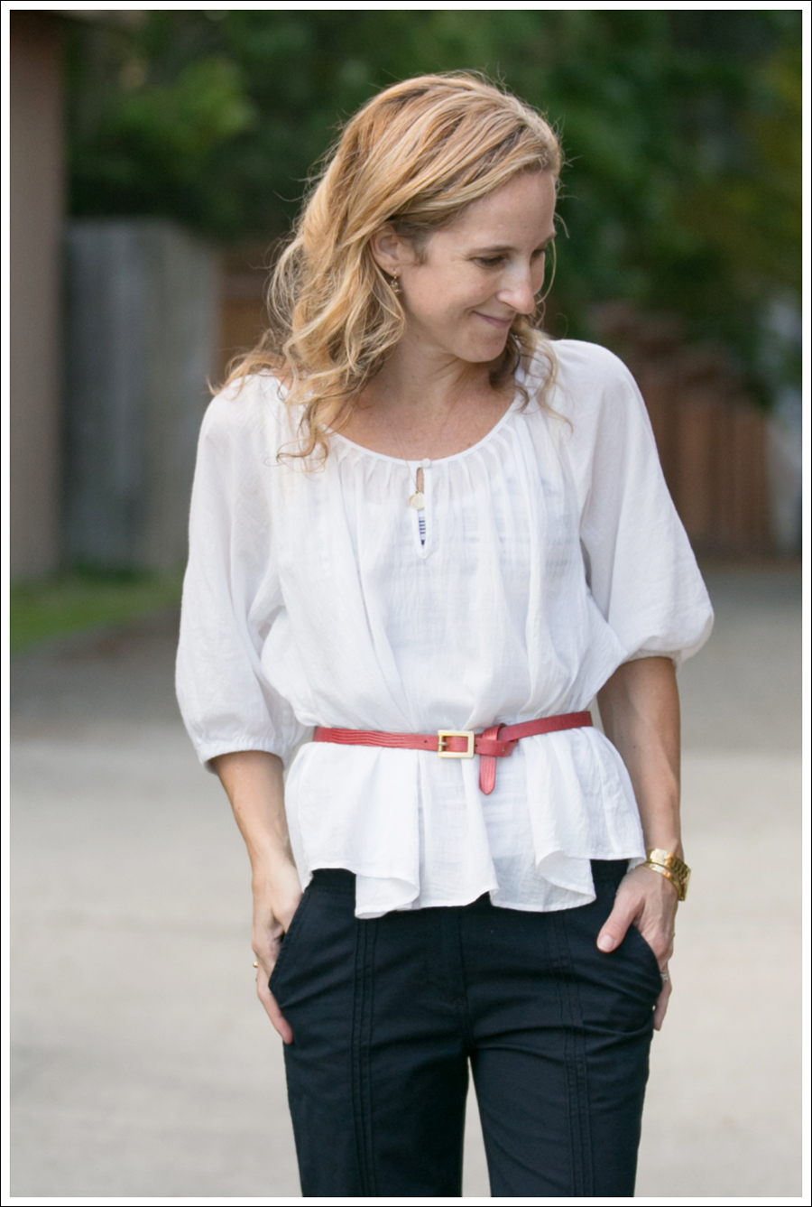 Blog Joie Blouse Elevenses Khakis-7