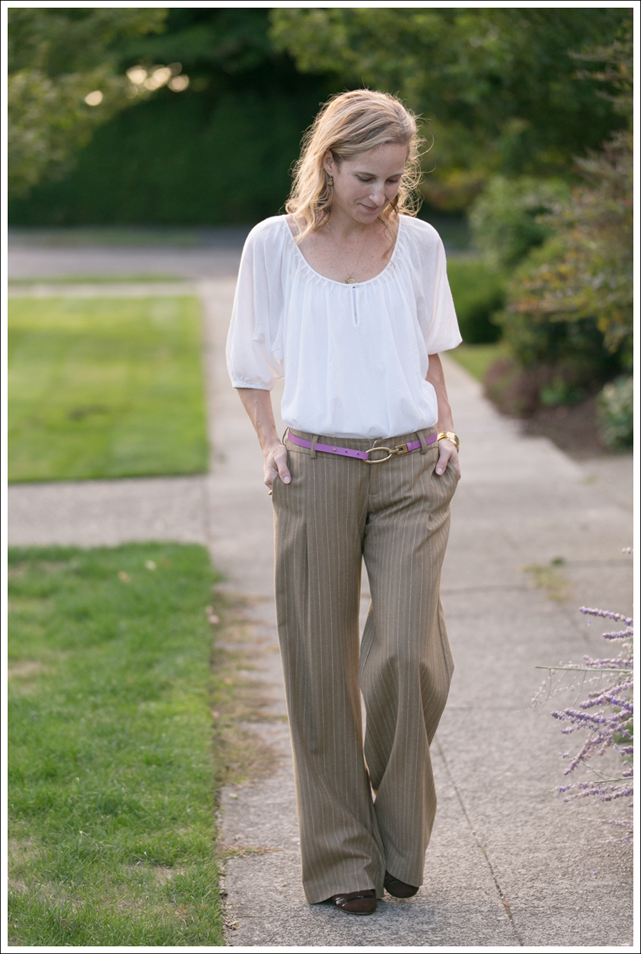Blog Joie Blouse Super Wide Leg Pants-1