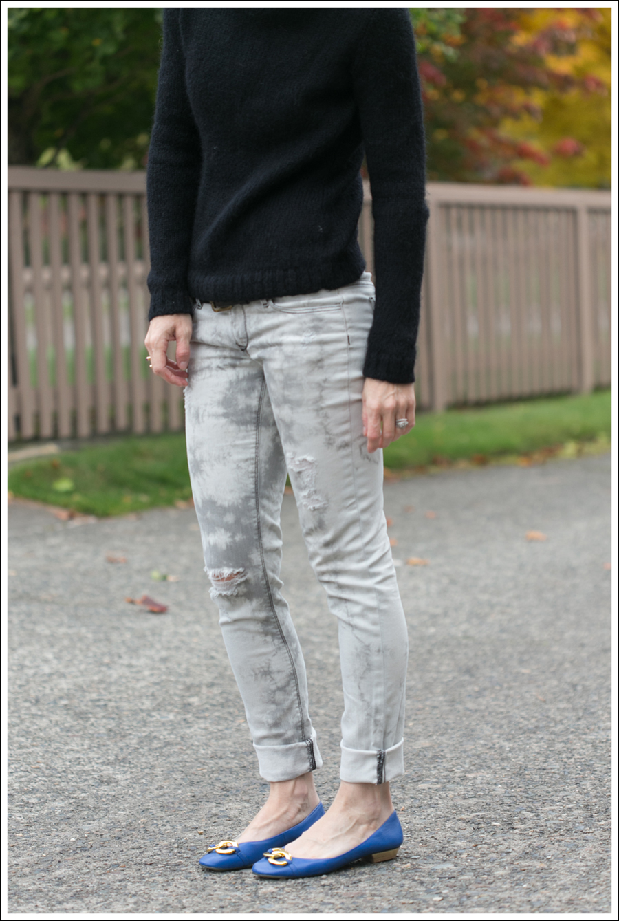 Blog Black Orchid Tie Dye Doma Leather Jacket J Crew Sweater-3