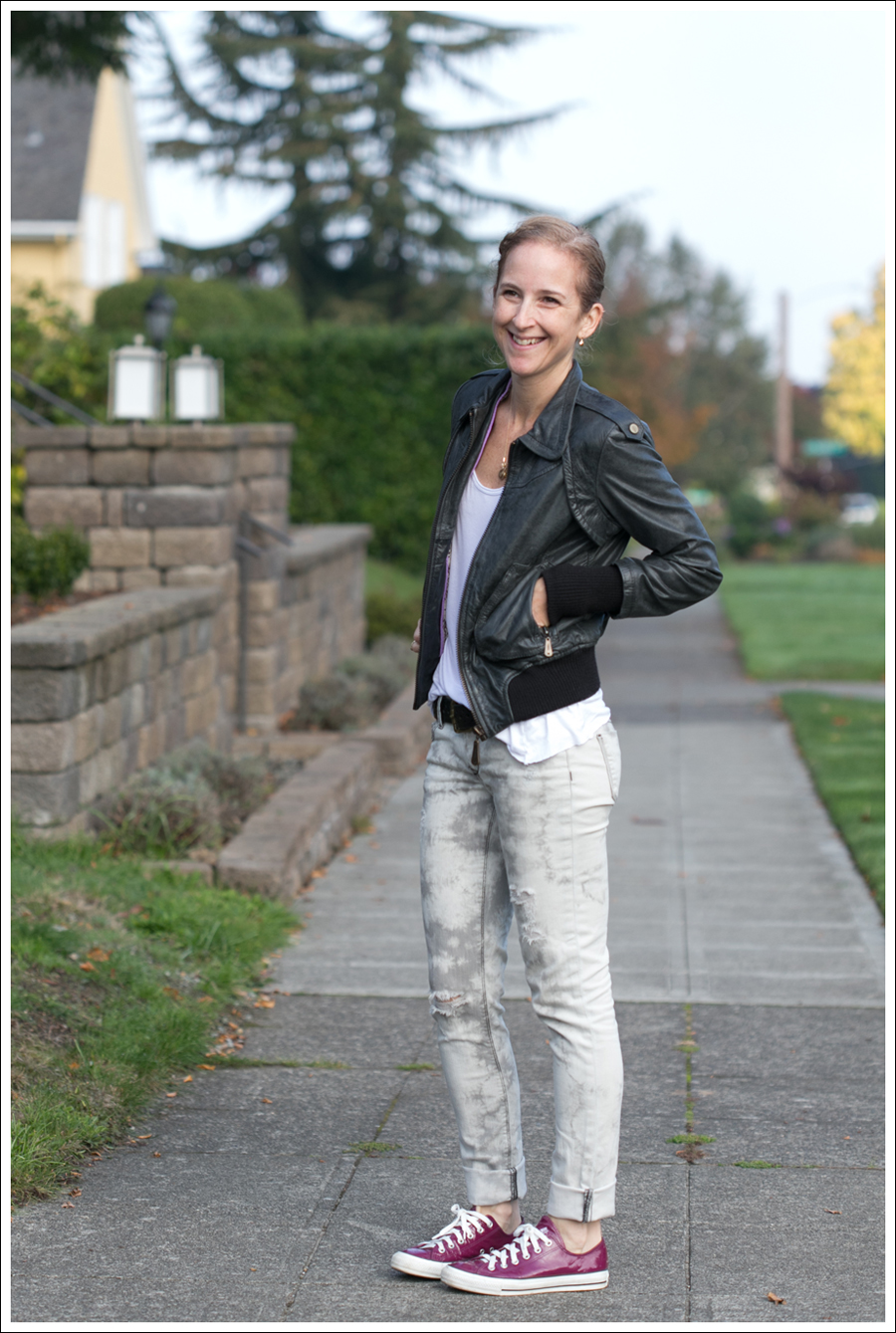 Blog Black Orchid Tie Dye Doma Leather Jacket J Crew Sweater-8