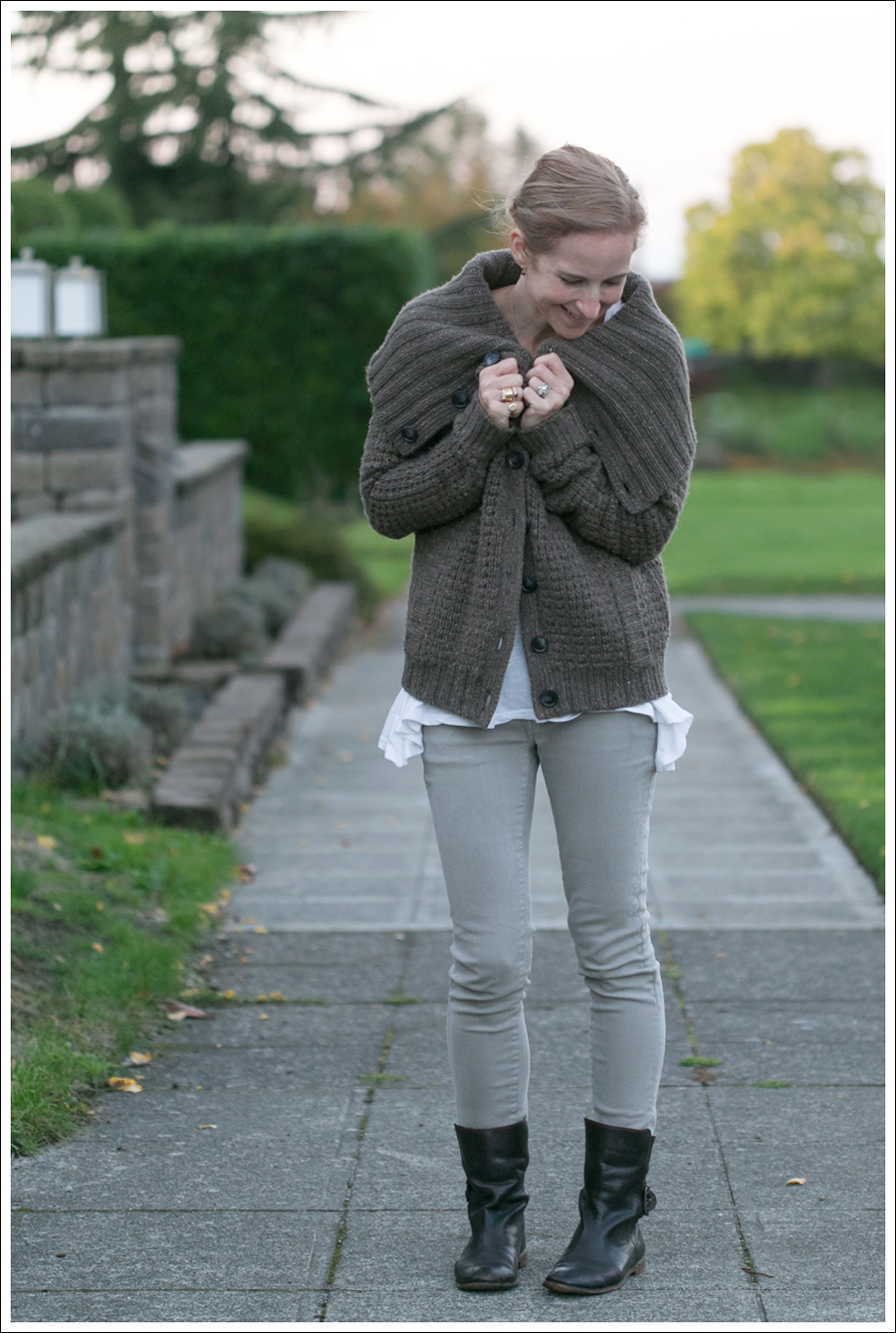 blog Brown Chunky Theory Sweater Community Denim Frye-3