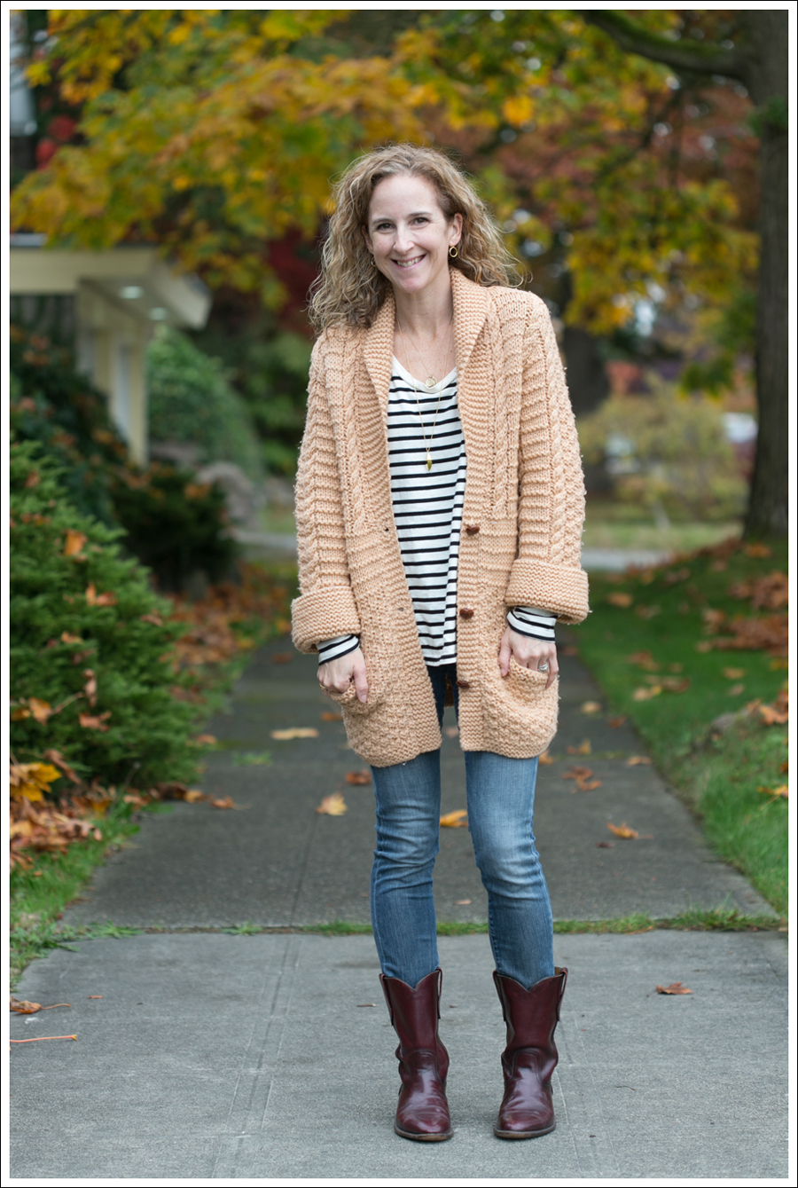 Blog Chunky Vintage Sweater StyleMint Goldsign Frye-1