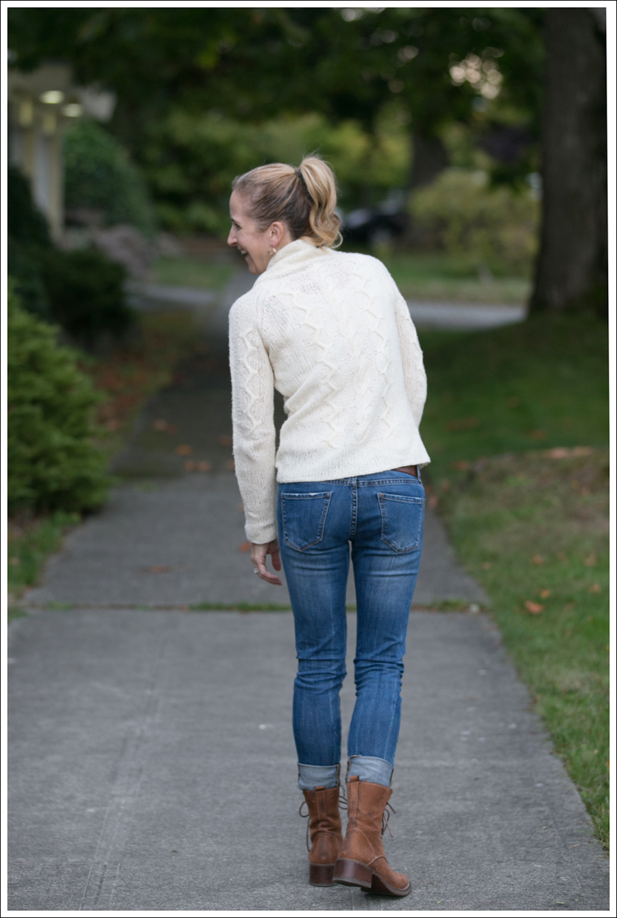 Blog Cream J Crew Sweater Destroyed Blank Lace up Boots-5