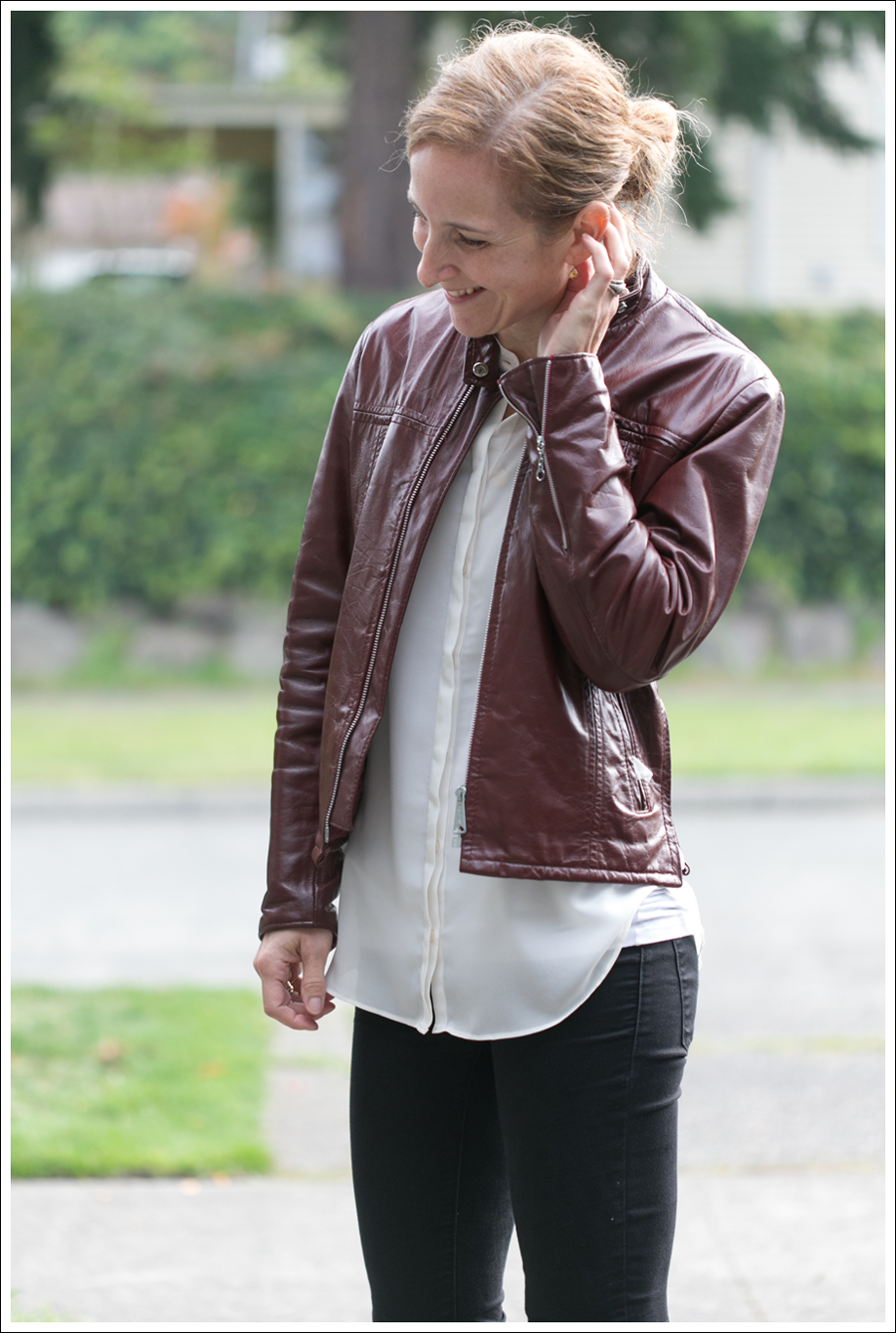 Blog Vintage Leather Jacket Black Blank Denim Frye Boots-4