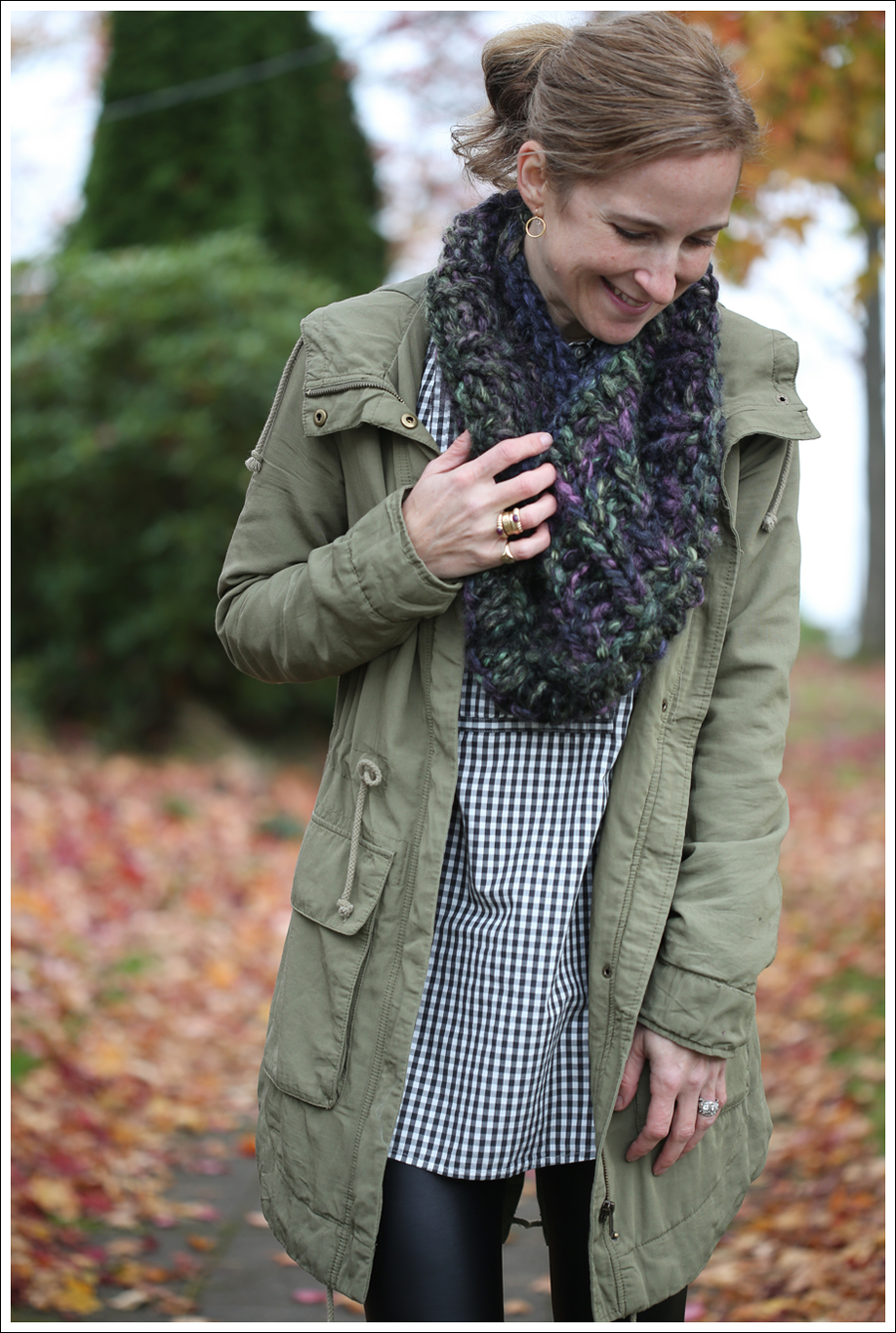 blog Faux Leather Leggings HM Parka Booties-2