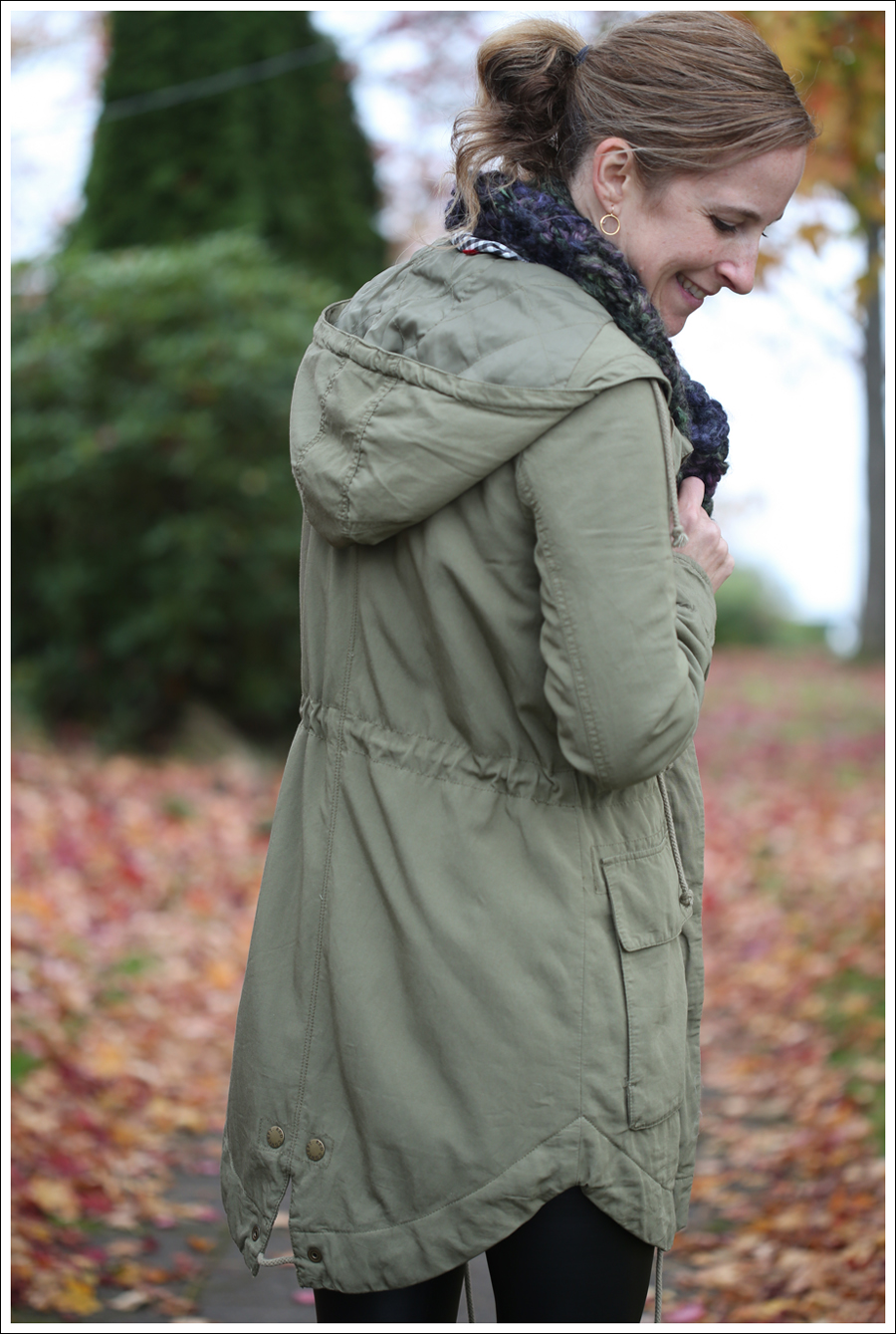 blog Faux Leather Leggings HM Parka Booties-5