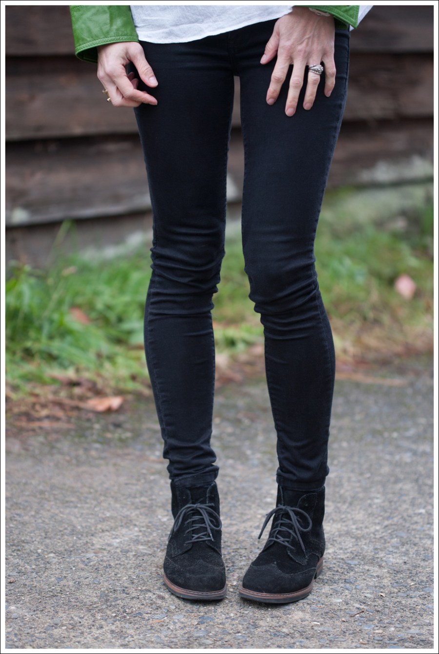 Blog Green Doma Leather Jacket Blankn NYC Pants Suede Booties-3