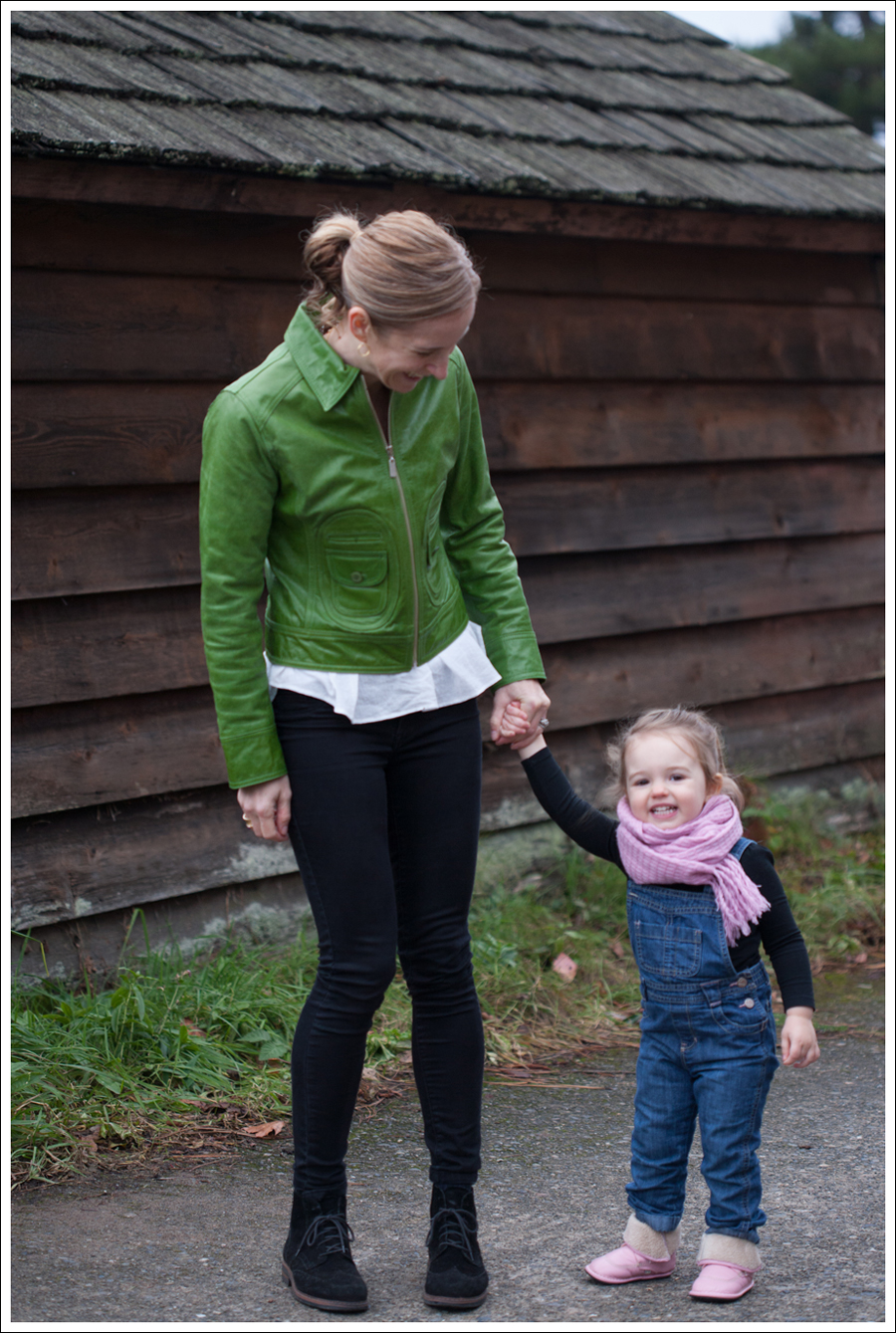 Blog Green Doma Leather Jacket Blankn NYC Pants Suede Booties-8