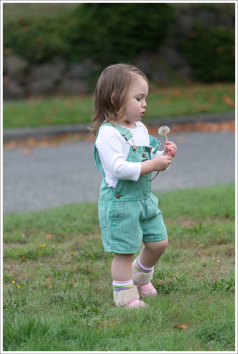 Blog Maya 105 weeks Green Striped Osh Kosh Overalls-2