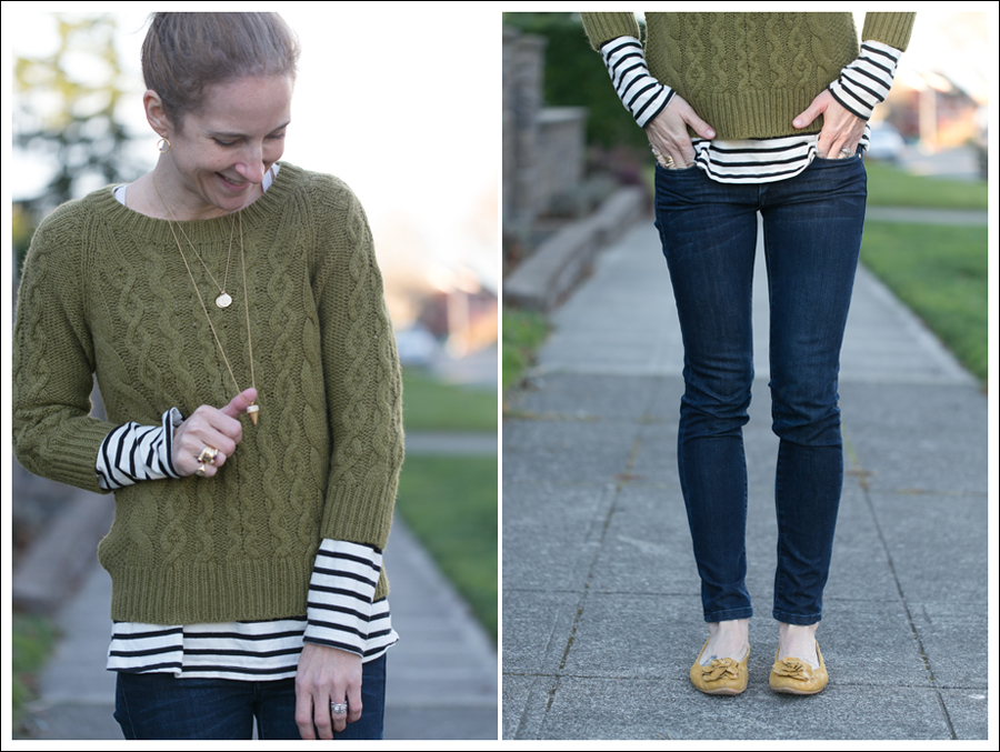 Blog J Crew Sweater StyleMint Tee Blank NYC Zipper Jeans-2