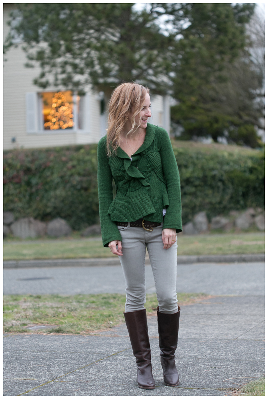Blog Moth Anthropologie Sweater Community Denim Frye Boots-1