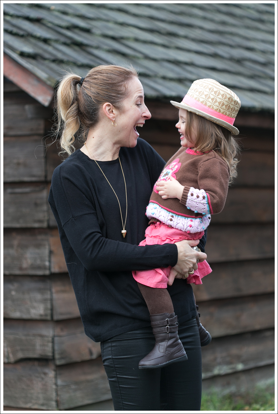 Blog Zara Sweater HM Faux Leather Pants Born Booties-2