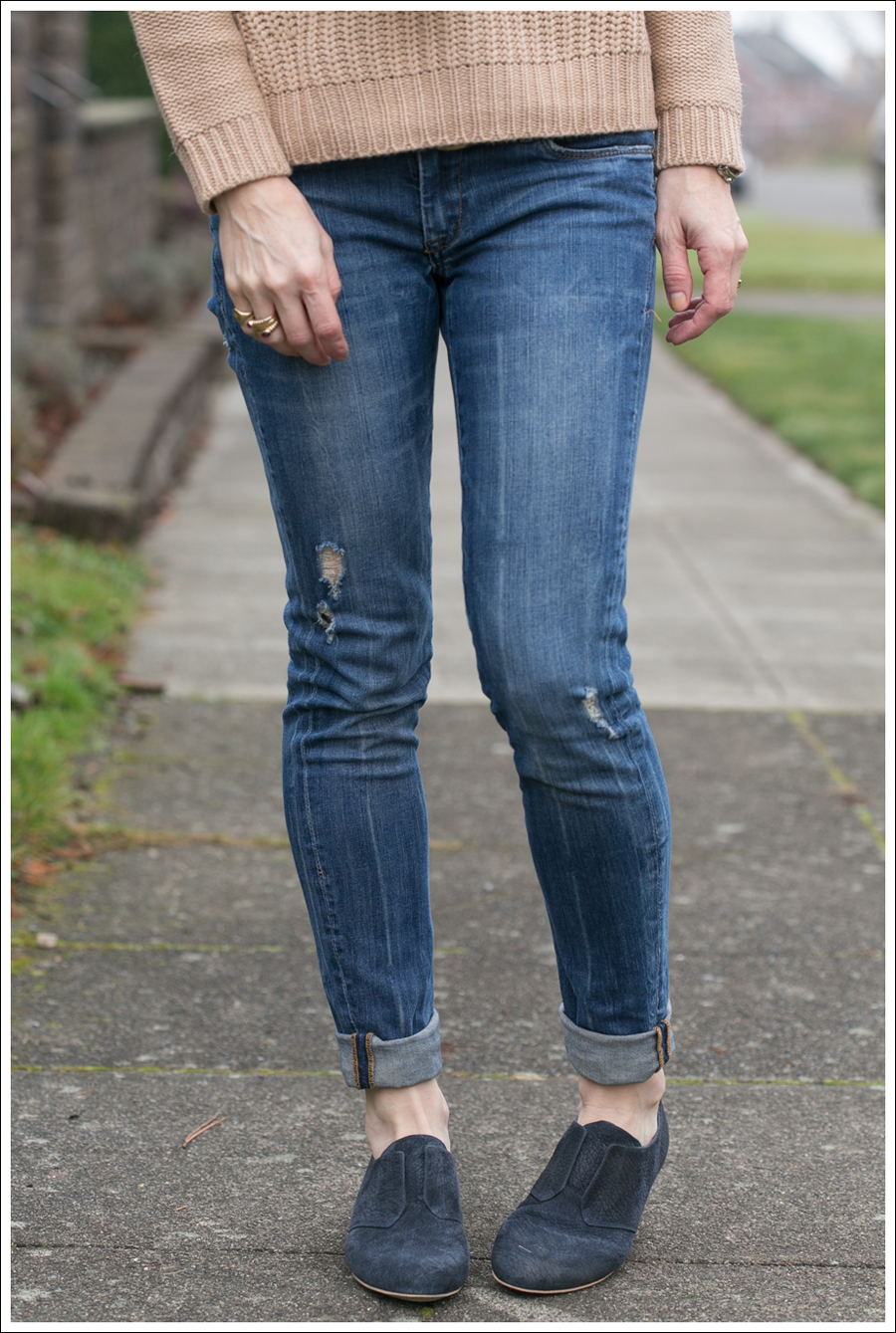 Blog Zara Sweater Blank NYC destroyed Skinny Miss Sixty Oxfords-5