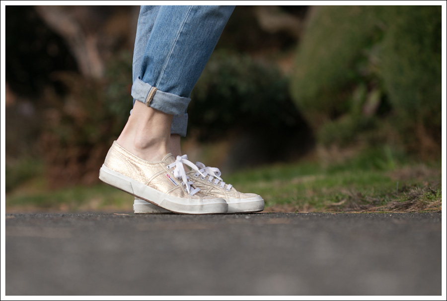 Blog J Crew J Brand Destroyed Aiden Gold Superga-5