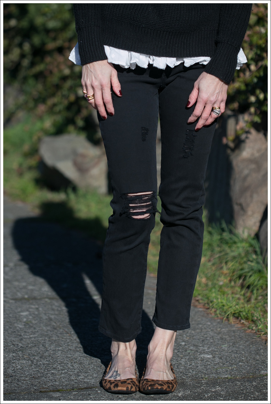 Blog Zara Button Back Sweater Goldsign Frontier Target Leopard Flats-4-