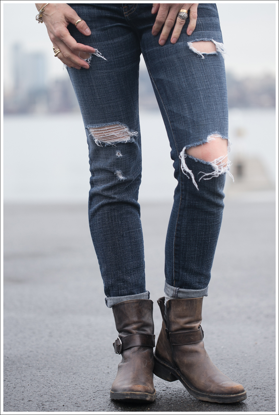 Blog Mens Shirt Current Elliott Destroyed Crop Skinny Cafe Noir Boots-2