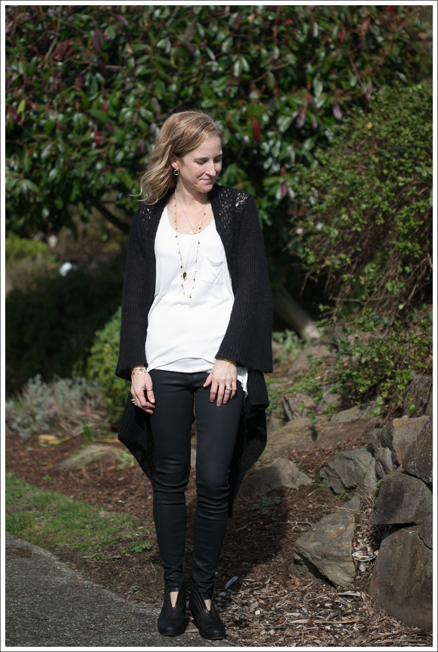 Blog Nordstrom Sweater StyleMint tank J Brand Coated Skinny -3