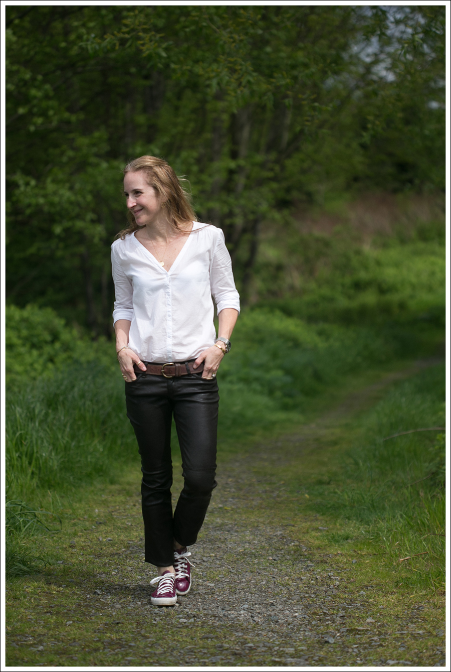 Blog HM Top Goldsign Leather Pants Coverse-1