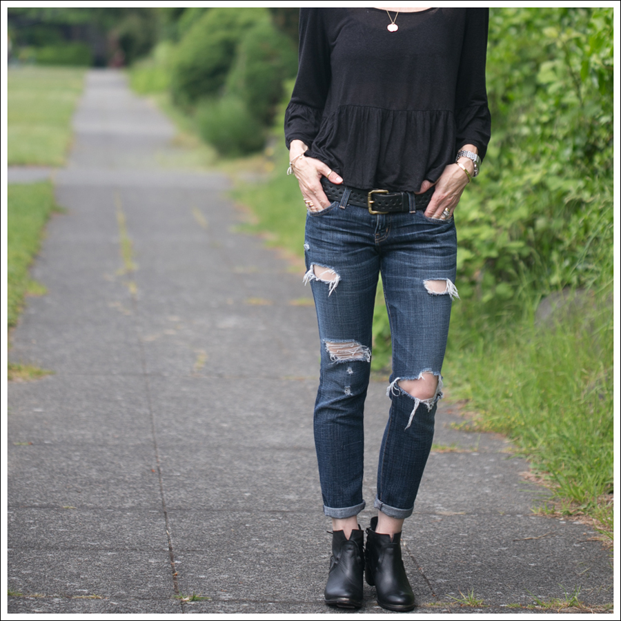 Blog Free People Top Current Elliott Skinny Destroyed SixtySeven Booties-2