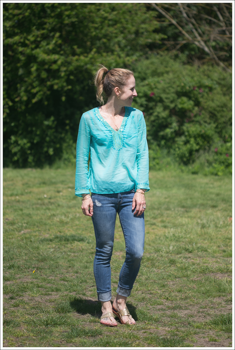 Blog Margaret Loves Peter Vince Skinny Jeans Mystique Sandals-1