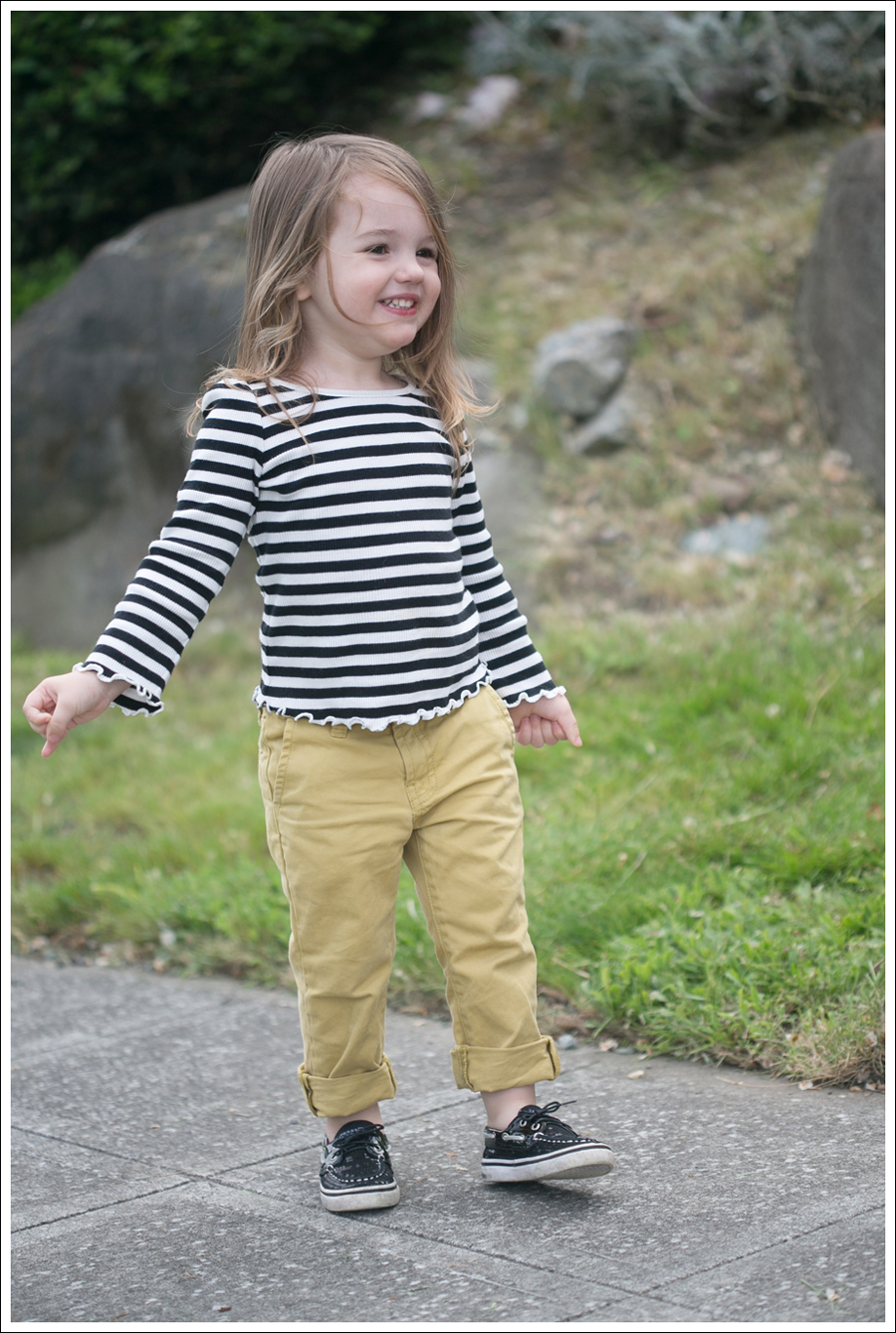 Blog Maya 137 Weeks BW Gap Yellow Sevens Sperry-5