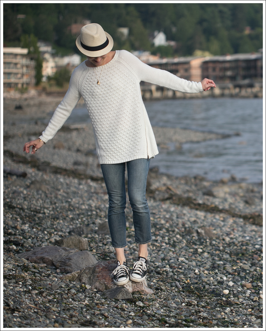 Blog Trouve Zip Sweater Goldsign Frontier Black Converse-1