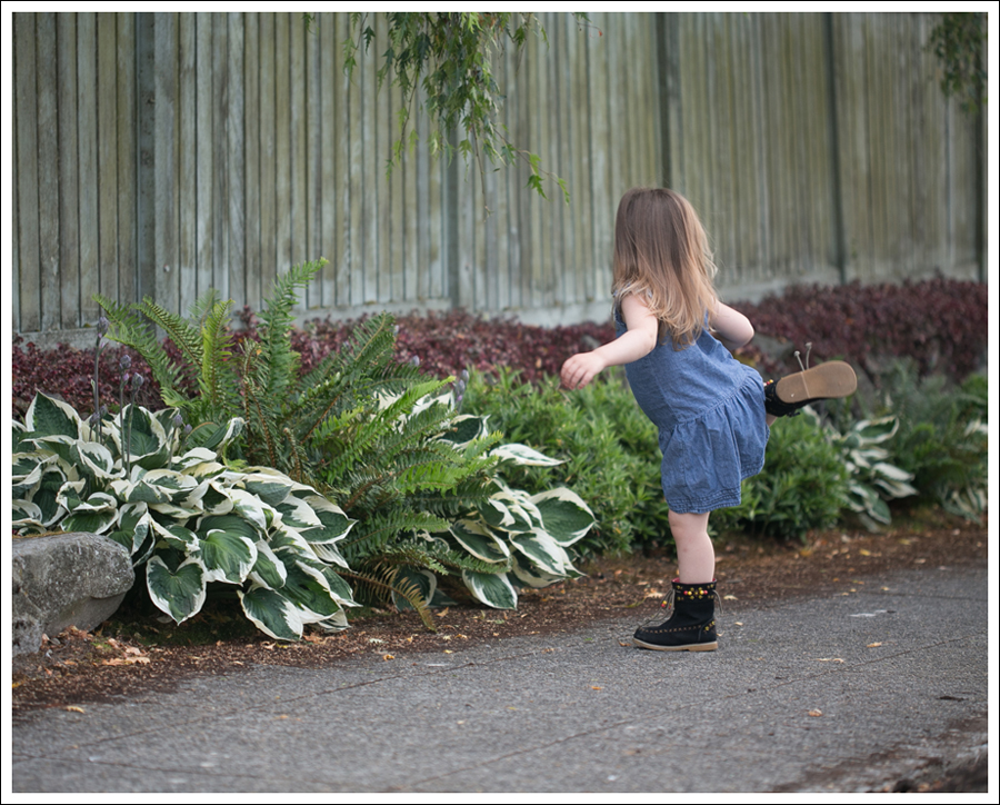 Blog Gap Denim Dress Black Moccasin Boots-7