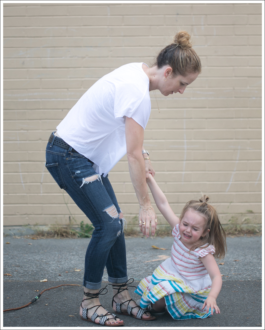Blog Old Navy Striped Dress Brown Converse-7