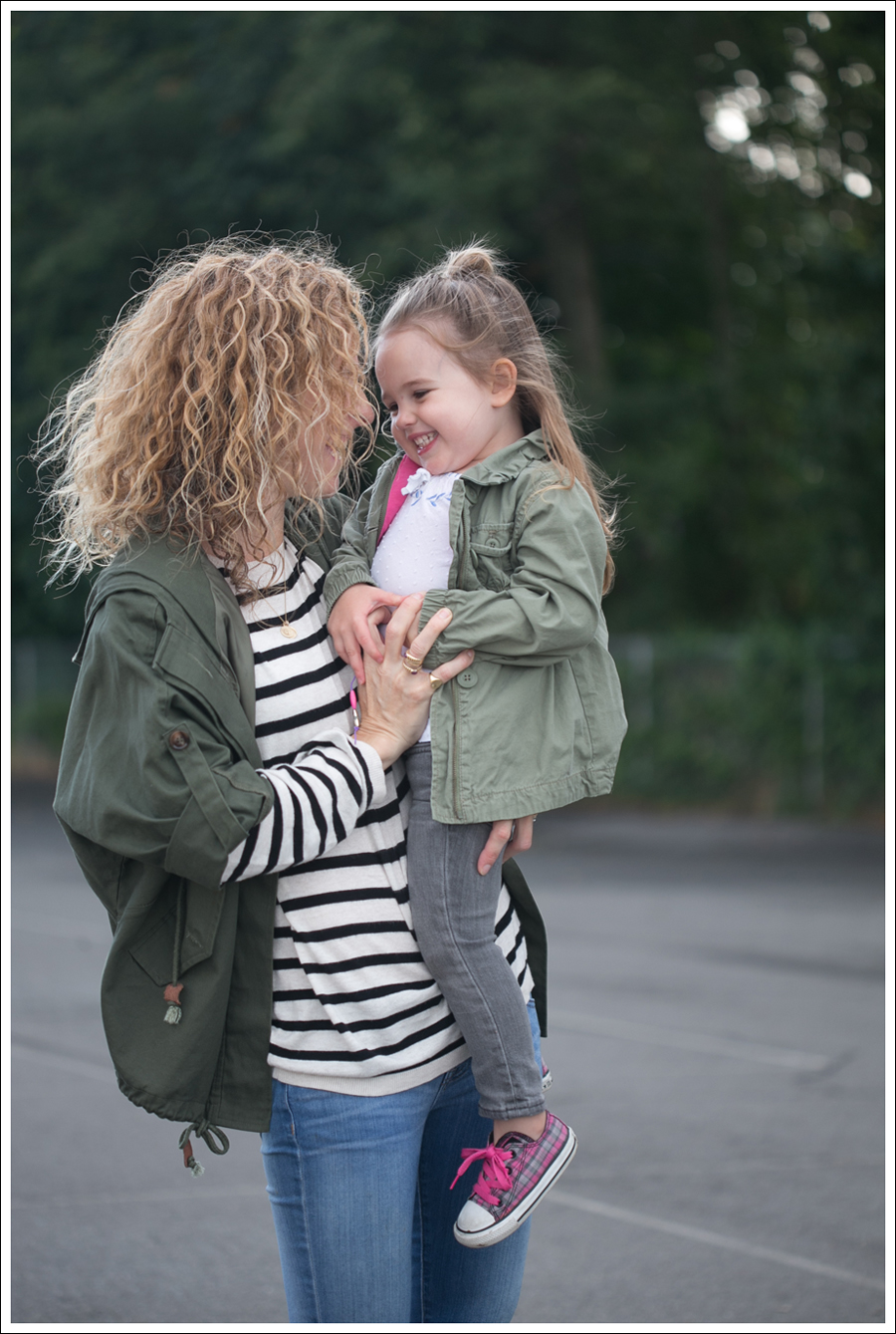 Blog StyleMint Parka HM Striped Sweater Genetic Denim the Shane Black Linea Superga-5