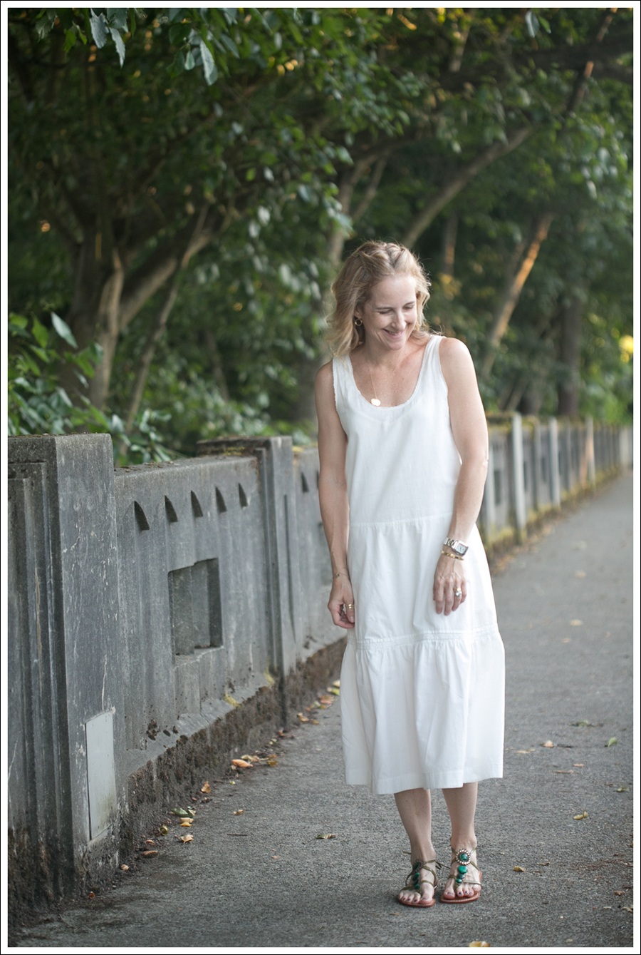 Blog Vintage Dress Sand Jewel tie Sandals-1