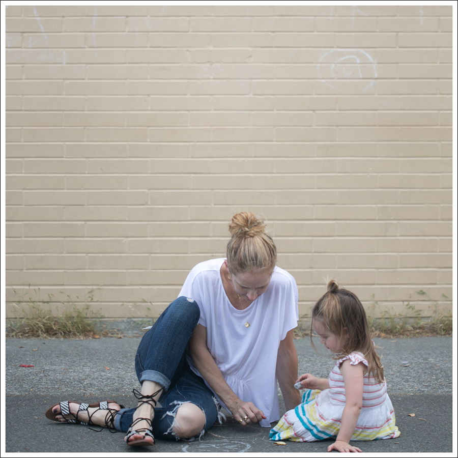 Blog Zara Tee Current Elliott Destroyed Skinny Zara Lace Up Sandal-5