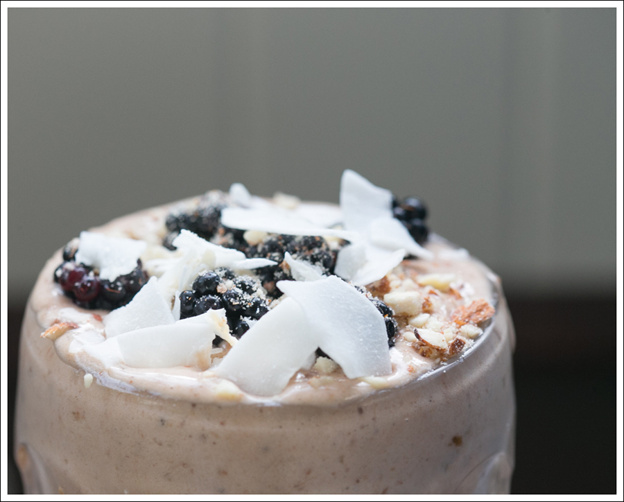 Blog Paleo Healthy Wendys Frosty Chocolate Almond Banana Ice Cream Shake-3