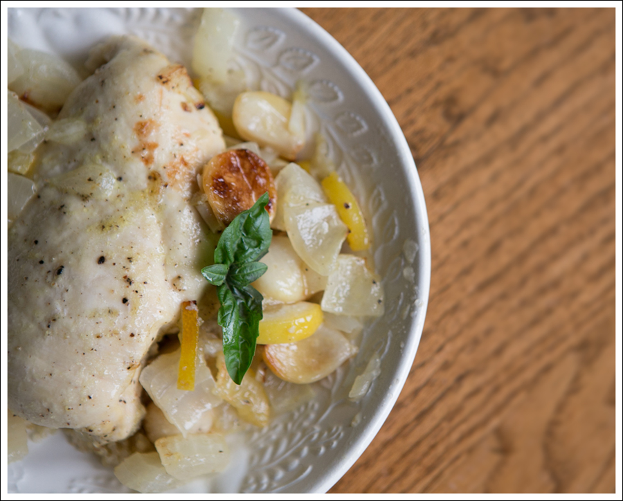 Blog Paleo Whole30 40 Clove Garlic Lemon Chicken-3