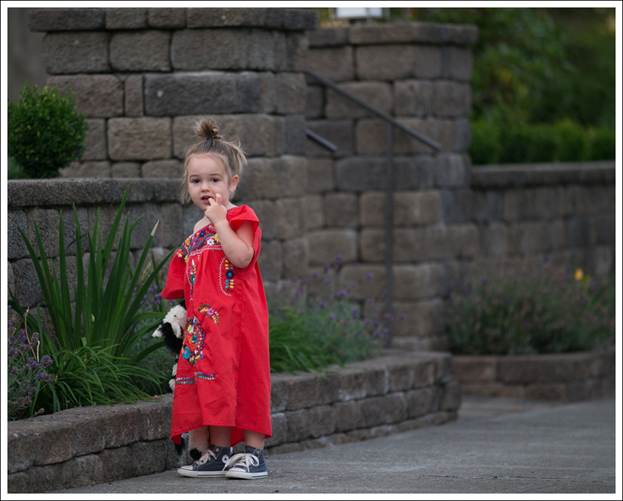 Blog Red Mexican Dress Blue Convese High Tops-2