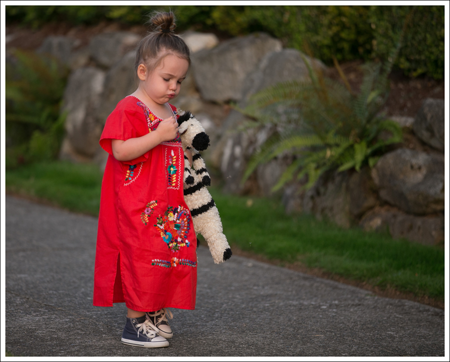 Blog Red Mexican Dress Blue Convese High Tops-5