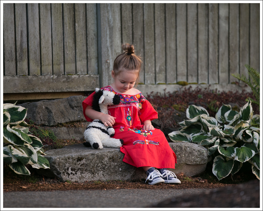 Blog Red Mexican Dress Blue Convese High Tops-6