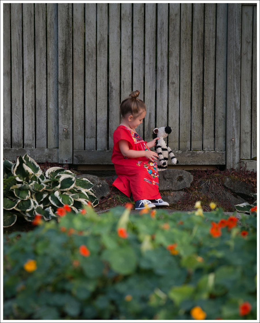 Blog Red Mexican Dress Blue Convese High Tops-8