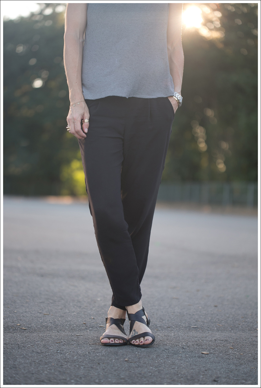 Blog Zara Tee Free People Easy Pleat Pant ShoeMint Zandra-2
