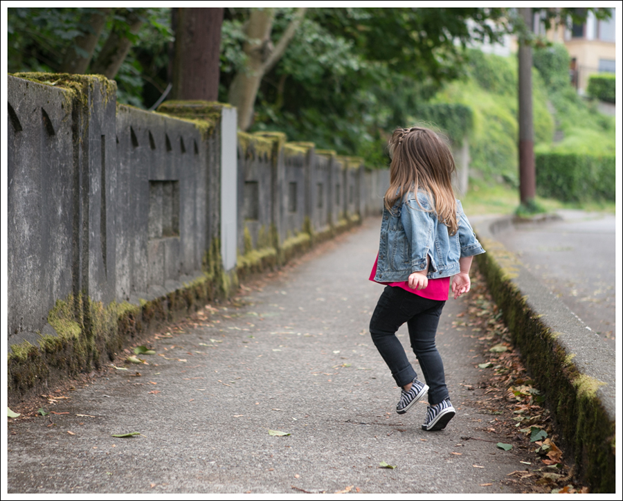 Blog Gap Jean Jacket Gap Ruffled Pink Top Peek Black Jeans Zebra Converse-3