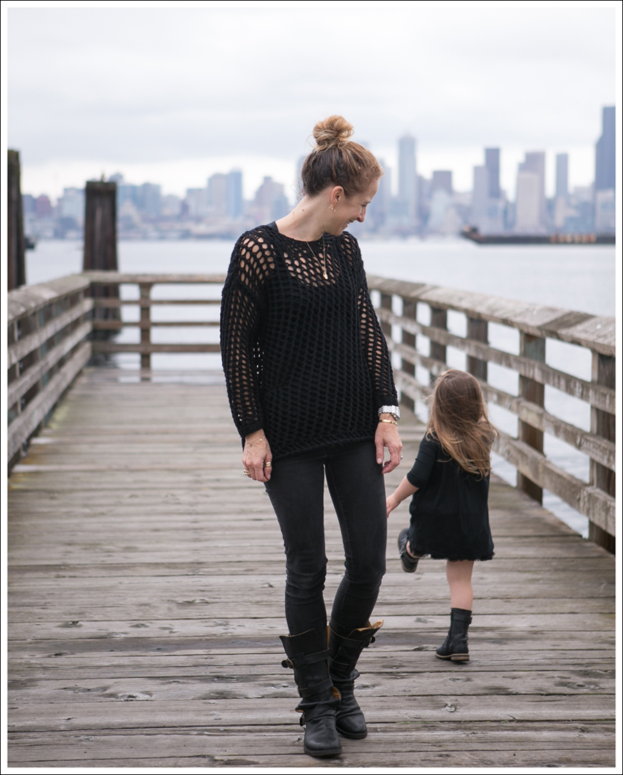 Blog Joie Loose Knit Sweater DL1961 Emma Wick Fiorentini Baker 7040 Boot-3