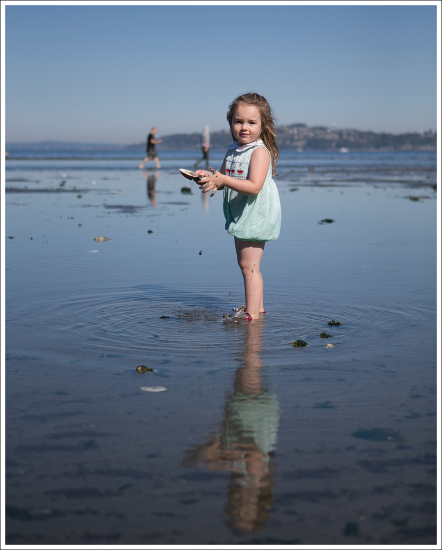 Blog Vintage Green Romper Red Converse Low Tide Alki Beach-16