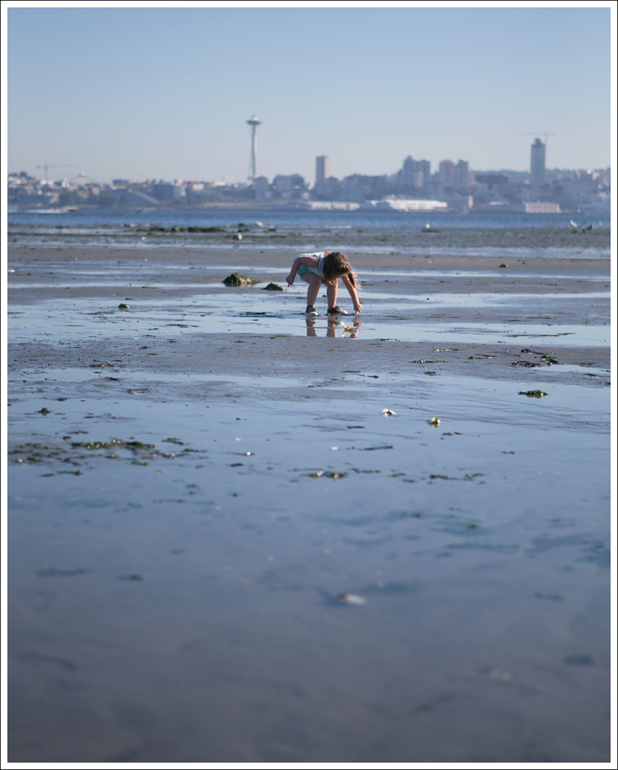 Blog Vintage Green Romper Red Converse Low Tide Alki Beach-4