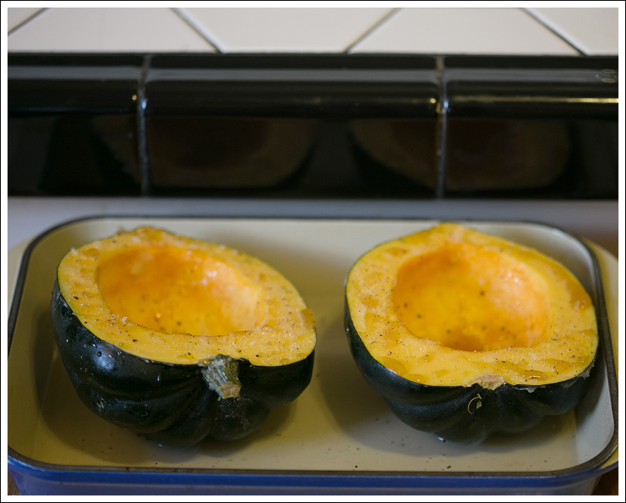 Blog Baked Acorn Squash Stuffed with Quinoa Apples Chicken Sausage-1