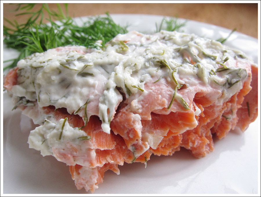 Blog dill cream salmon