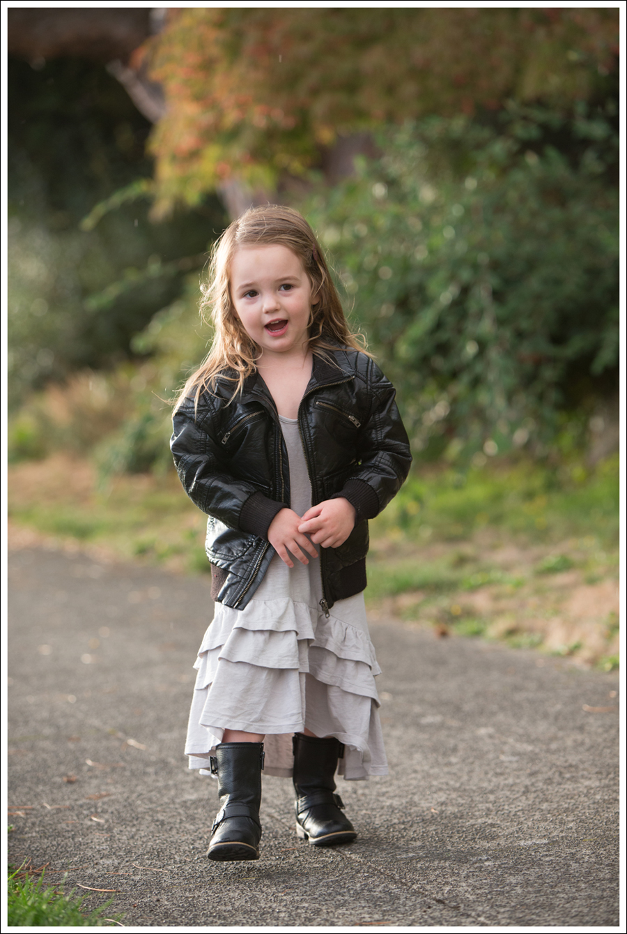 Blog HM Faux Leather Jacket Gap Gray Flamenco Dress Xhiliration Moto Boots-5