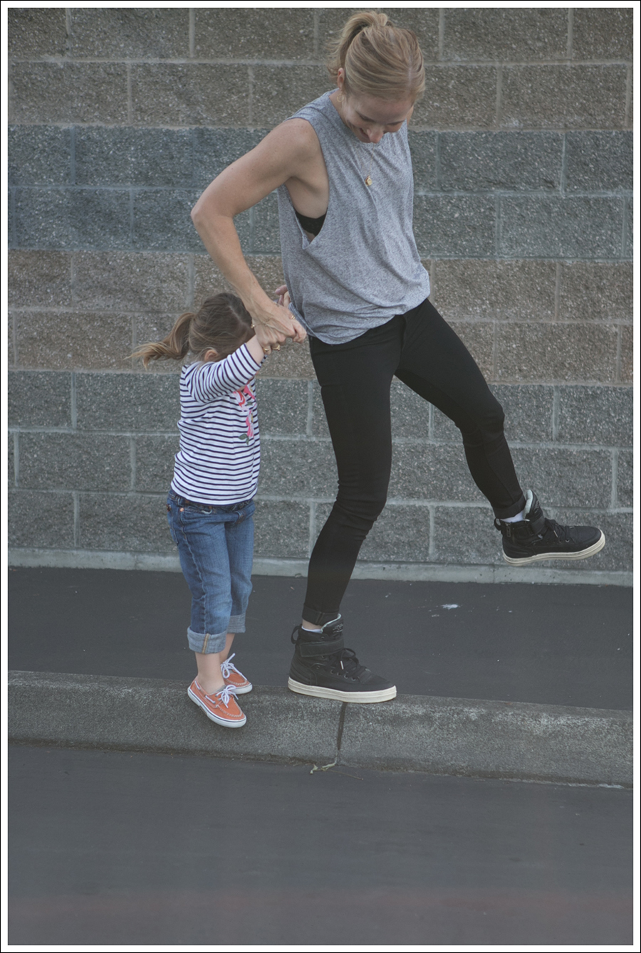 Blog HM Muscle Tee DL1961 Emma in Riker All Saints Spitagields Leather High Tops-7