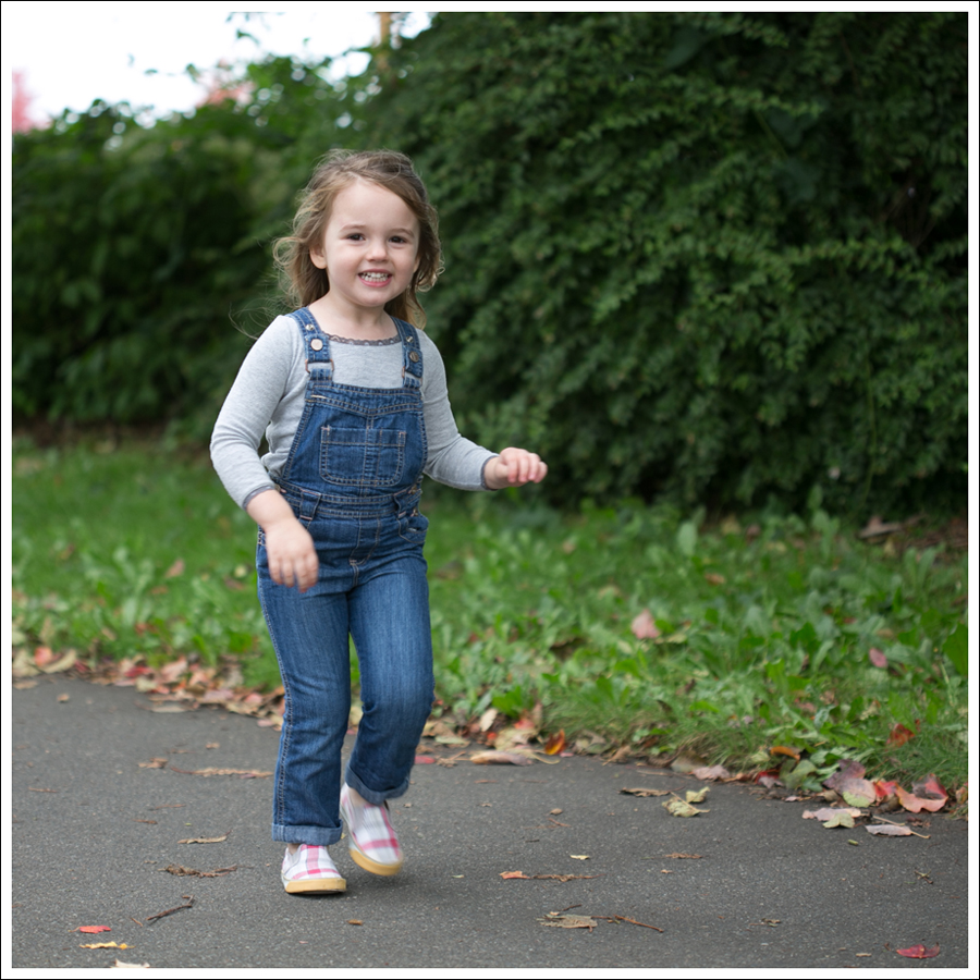 Blog Mini Boden Grey Tee Old Navy Overalls Old Navy Plaid Slip on Sneakers-2