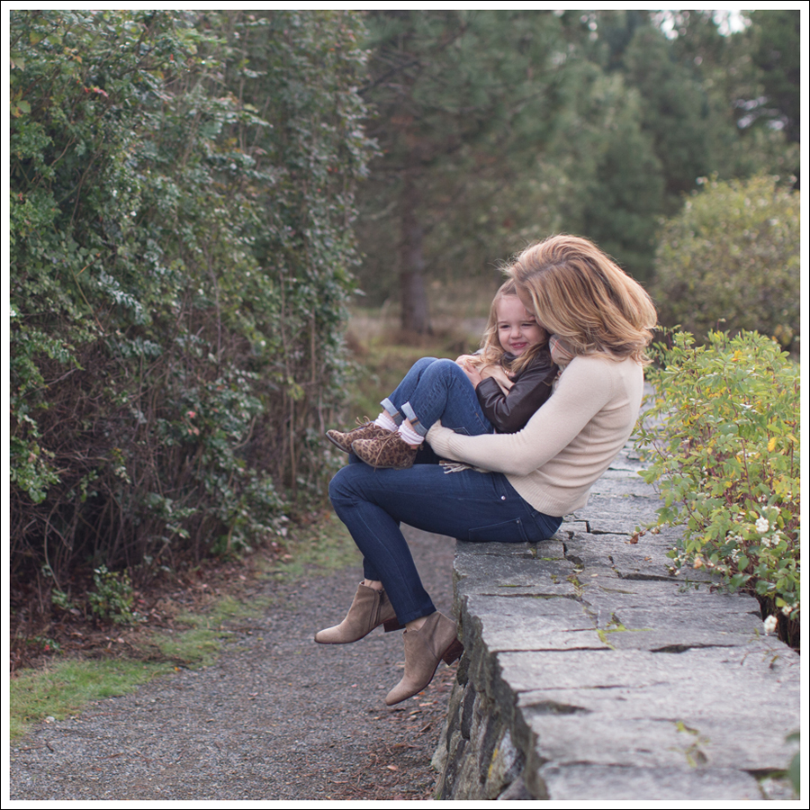 Blog Vintage Brown Plaid Scarf Autumn Cashmere Sweater DL1961 Emma Bloom Sam Edelman Petty Suede Booties-22c