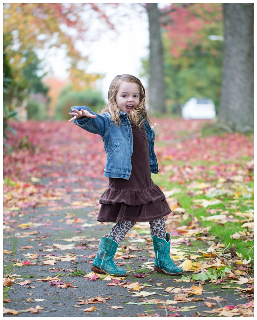 Blog Osh Kosh Jean Jacket Gap brown Velour Dress Zulily Leopard Tights Corral Turquoise Toddler Boots-3