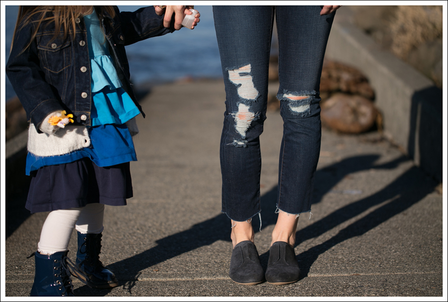 Blog Vintage Fishermans Sweater Plaid Top J Brand Destroyed Skinny Miss Sixty Oxfords-2